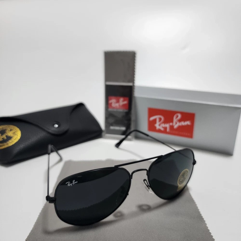 Brand New! Ray Ban Sunglasses-Aviator RB3025 W0879-Gunmetal Frame Grey Len 58mm