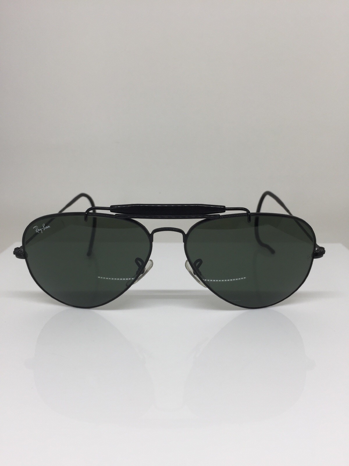 New Ray Ban Aviator Sunglasses RB 3030 Outdoorsman L9500 C. Black W/ G15 Lenses