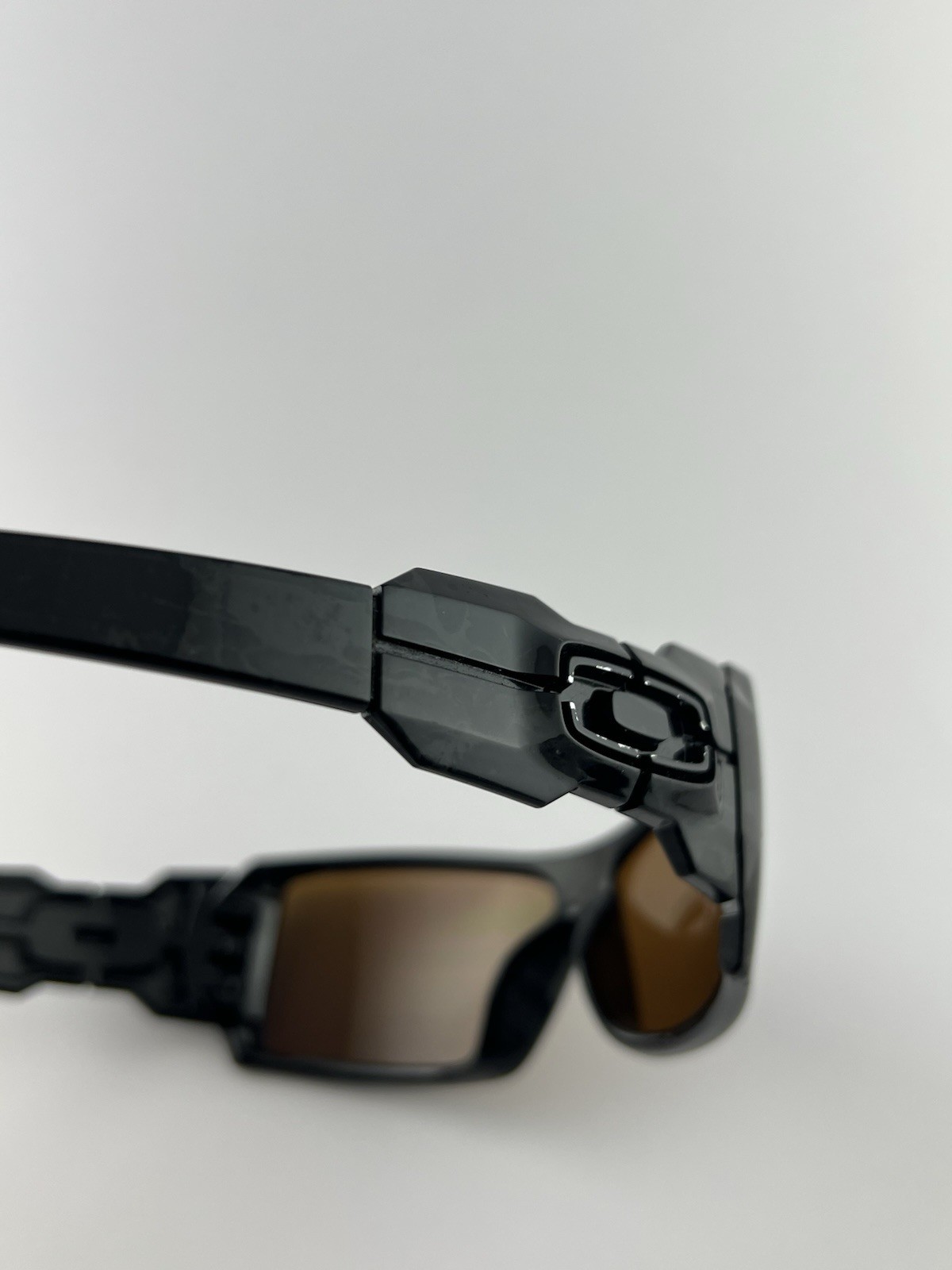 Oakley Oil Rig Shadow Camo Frame Dark Bronze Lens Black Icons RARE
