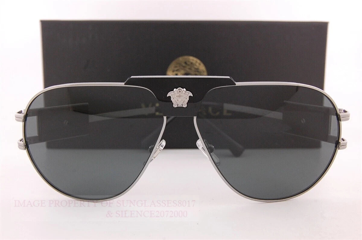 VERASACE | NEW 2252 | 2252 1001 – 87 | 63 | GUNMETAL | DARK GREY | NON POLARIZED