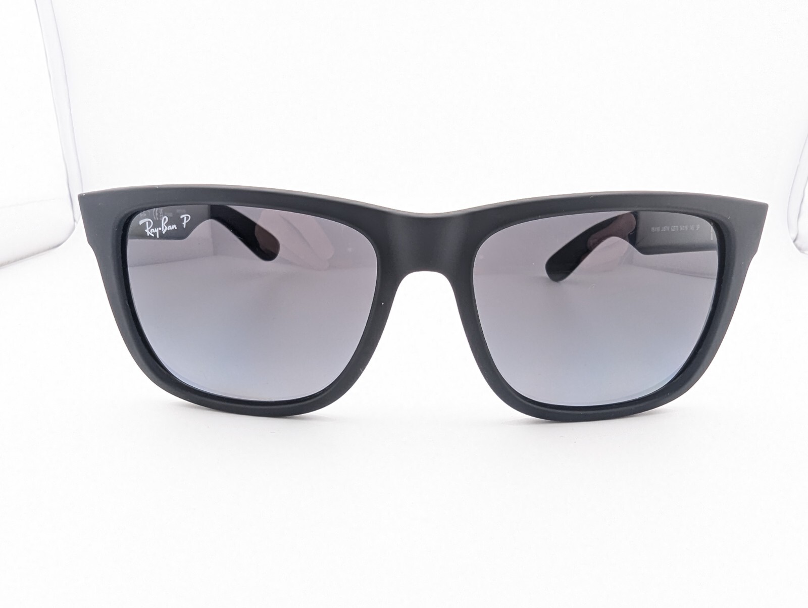 Ray-Ban Sunglasses, RB 4165 622/T3 3P Justin Matte Black Polarized, 54-16-145
