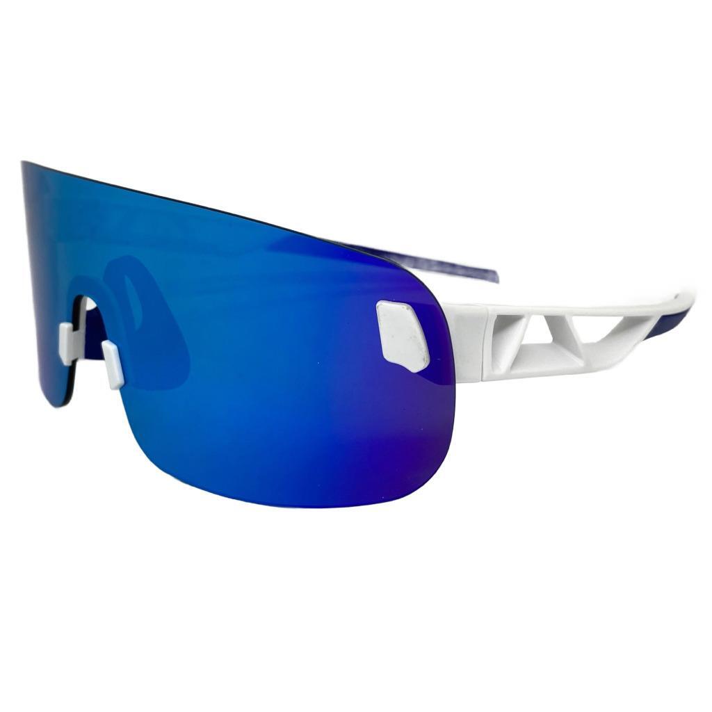 SPORTY WRAP AROUND Biker Cycling Shield SUNGLASSES Lightweight Flexible Frame C4