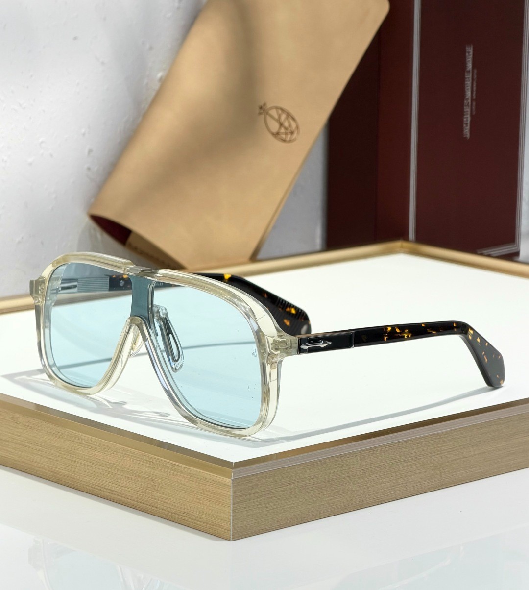 Jacques Marie Mage KUROKAWA Unisex Eyeglasses Clear/Blue 129-52 149mm