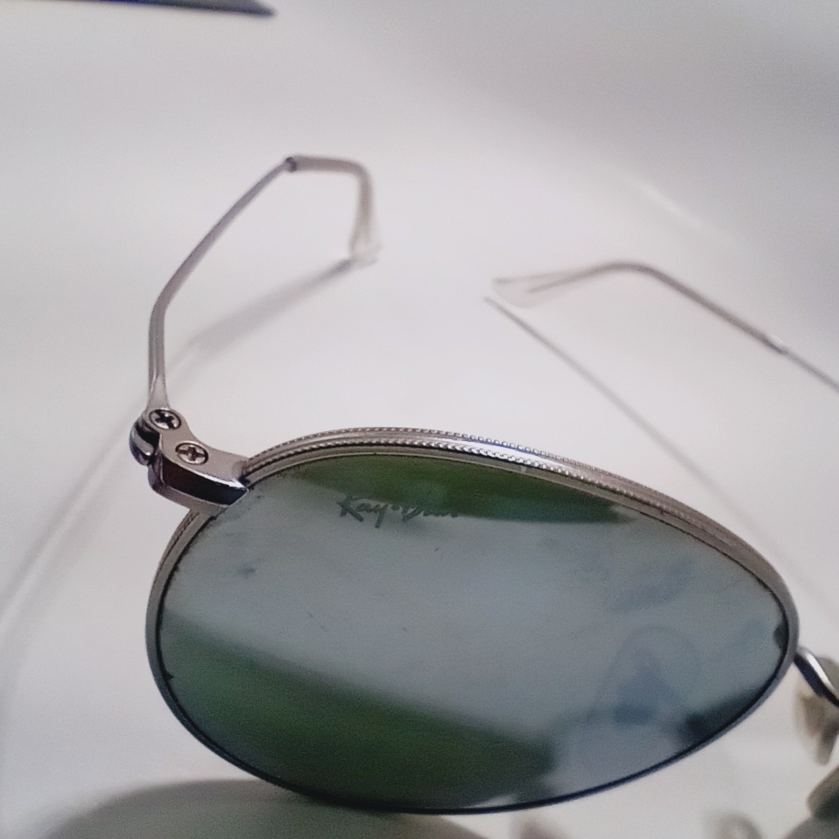 Ray-Ban Sunglasses Round Silver 3447 019/30 Silver Mirrored Non Polarized Lense