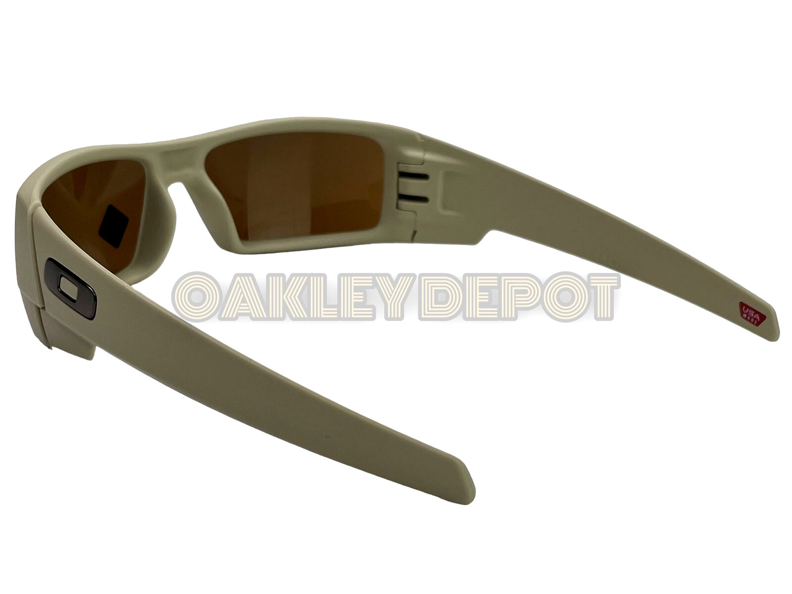 ✅🕶️ OAKLEY GASCAN SI 009014 DESERT TAN/PRIZM TUNGSTEN SUNGLASSES