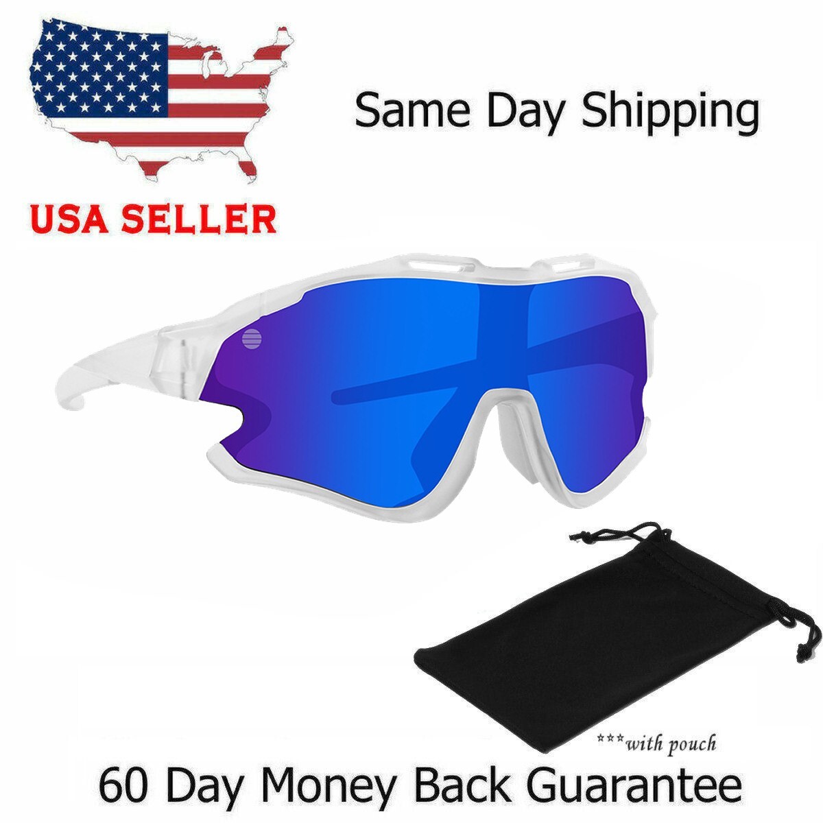 Sports Sunglasses Outdoor Cycling Driving Fishing Glasses UV400 Goggle
