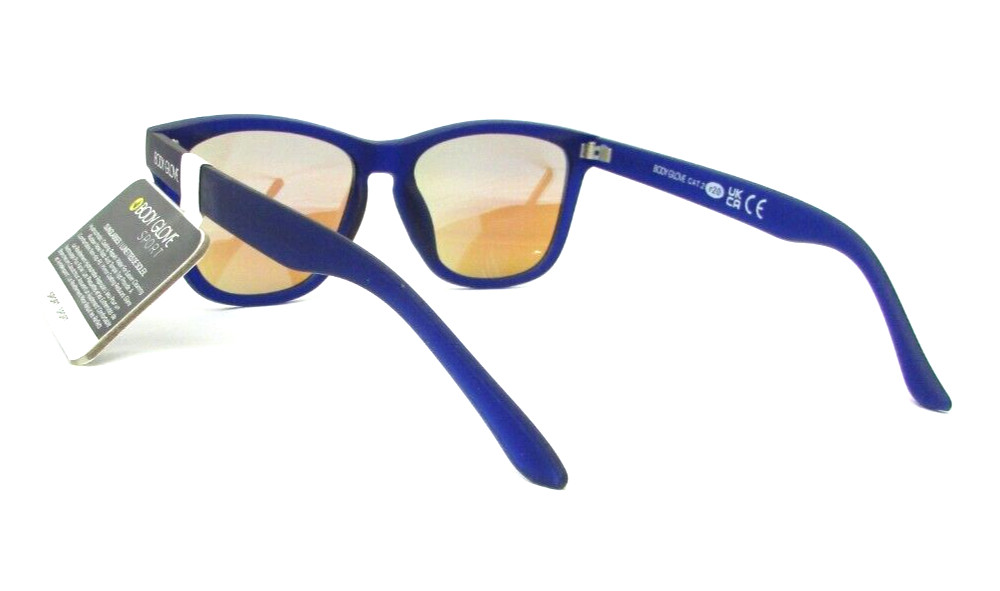 Body Glove Sport Mirrored Sunglasses BGSPT 22 09 BLU 100% UV Protection