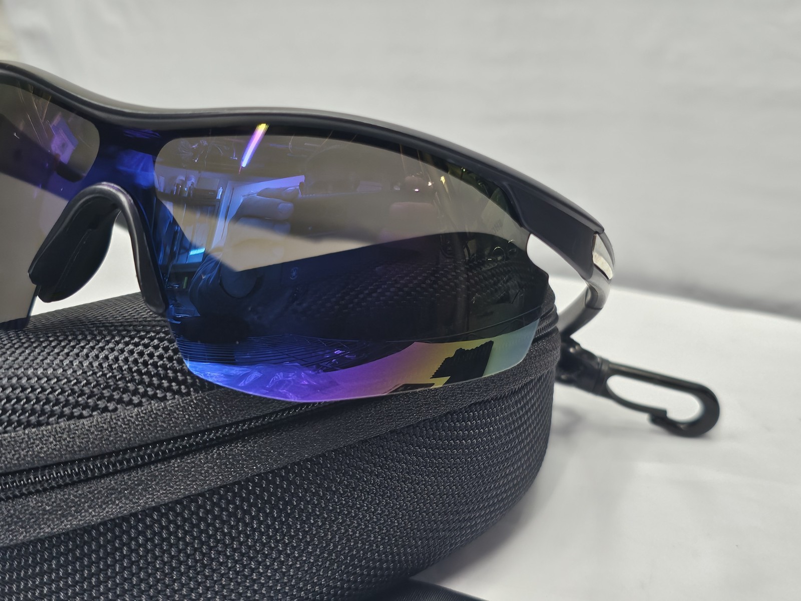 New Bell + Howell Tac Glasses Multi Color Lens With Case W/clip, and Accessories