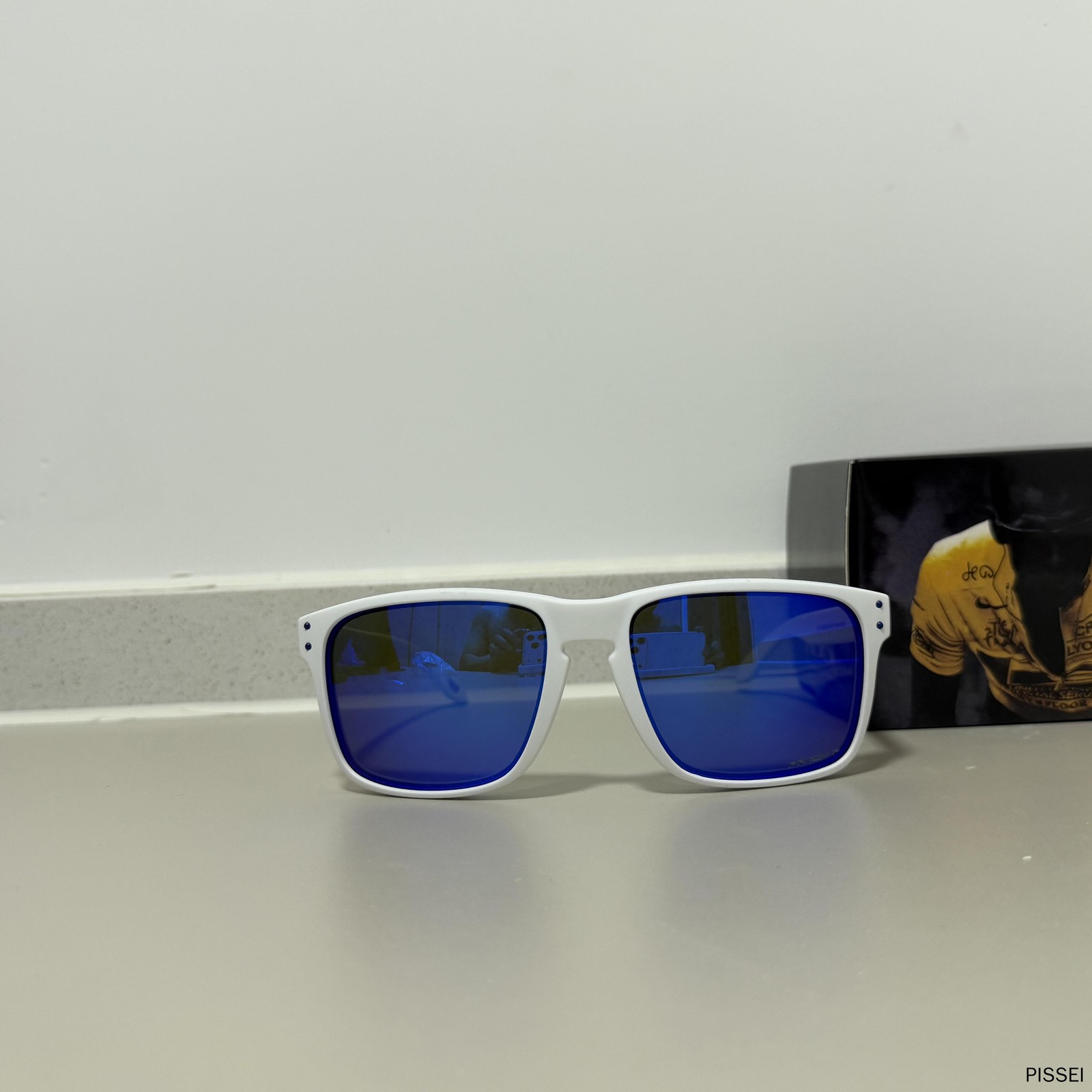 Oakley HOLBROOK PRIZM XXL OO9487 White Frame Dark Blue Lens SunglassesIN BOX