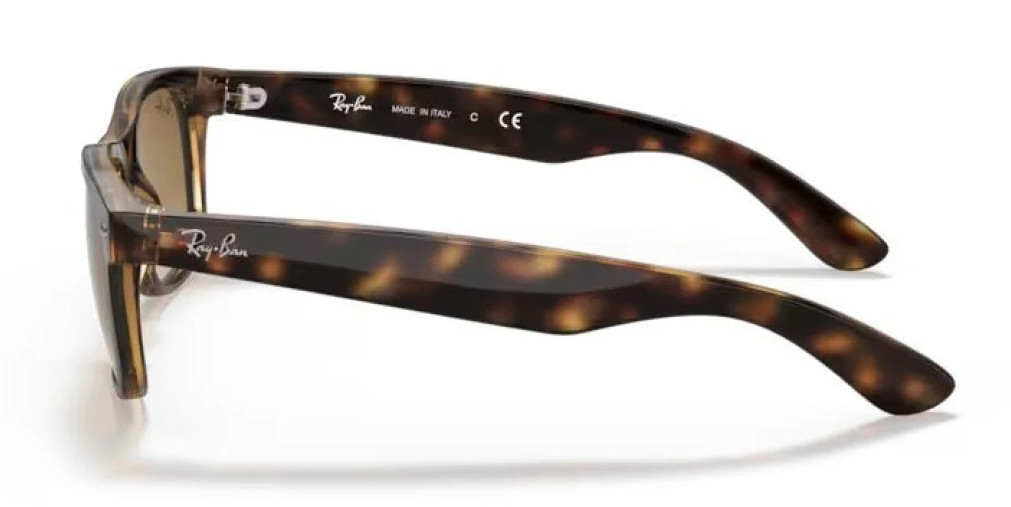 Ray-Ban New Wayfarer Classic Polished Light Havana RB2132 710/51 55