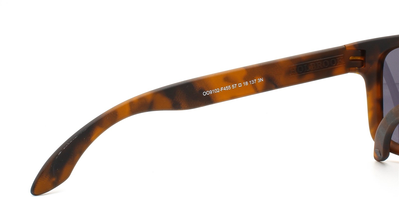 Oakley Holbrook Sunglasses OO9102-F455 Matte Brown Tortoise Prizm Black w/Pouch