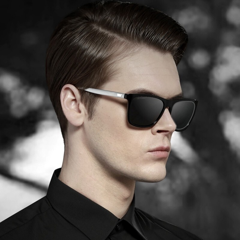 VEITHDIA Aluminium Polarized Photochromic Sunglasses Men Eyewear Driving Glasses