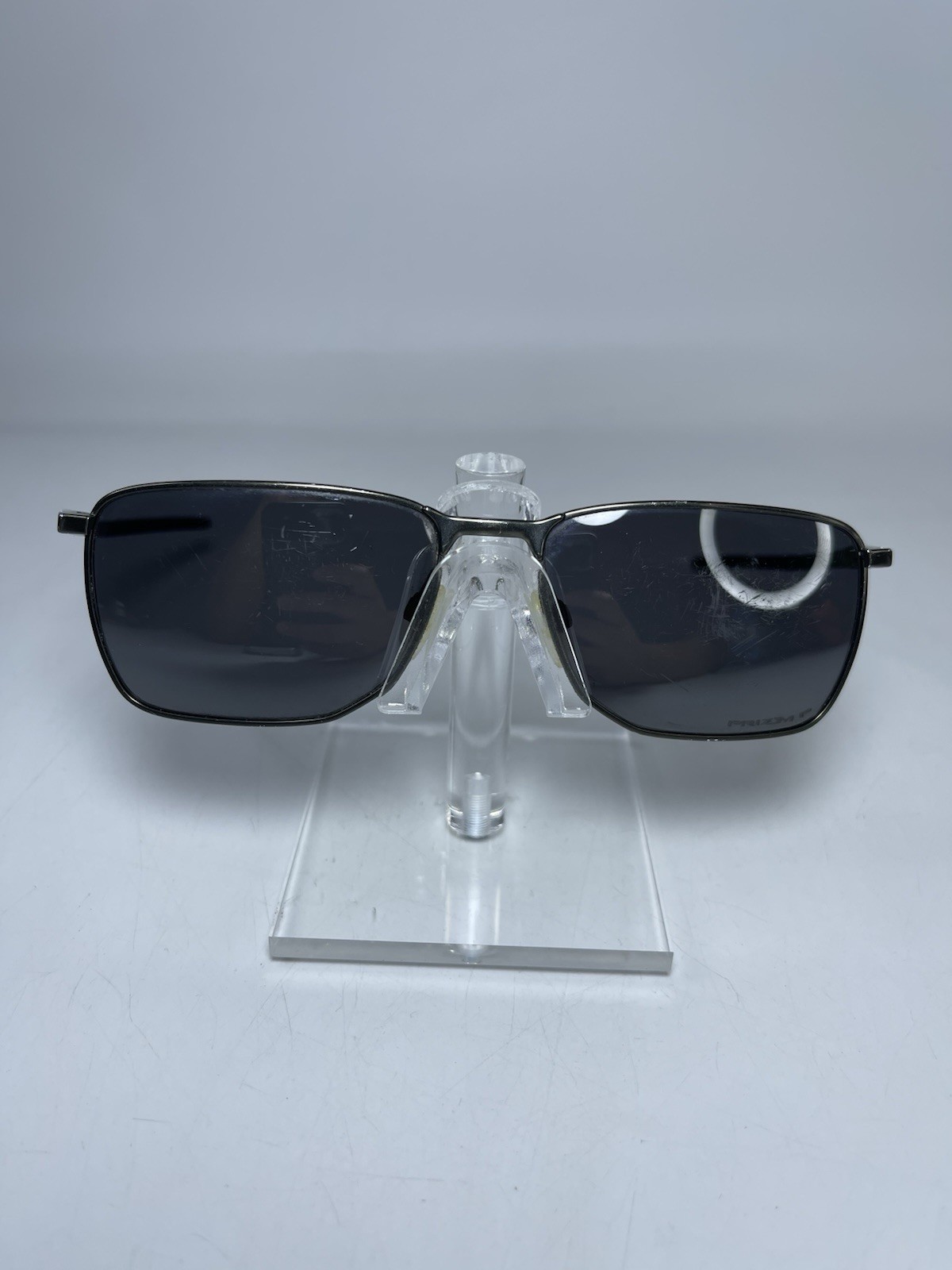 Oakley EJECTOR Sunglasses OO4142-0358 Polar Prizm Gray, Gunmetal FRAMES