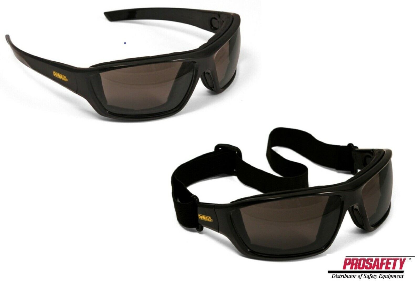 DeWalt Padded ANTI FOG Protective Safety Glasses UV ANSI Z87+ Sport Work Eyewear