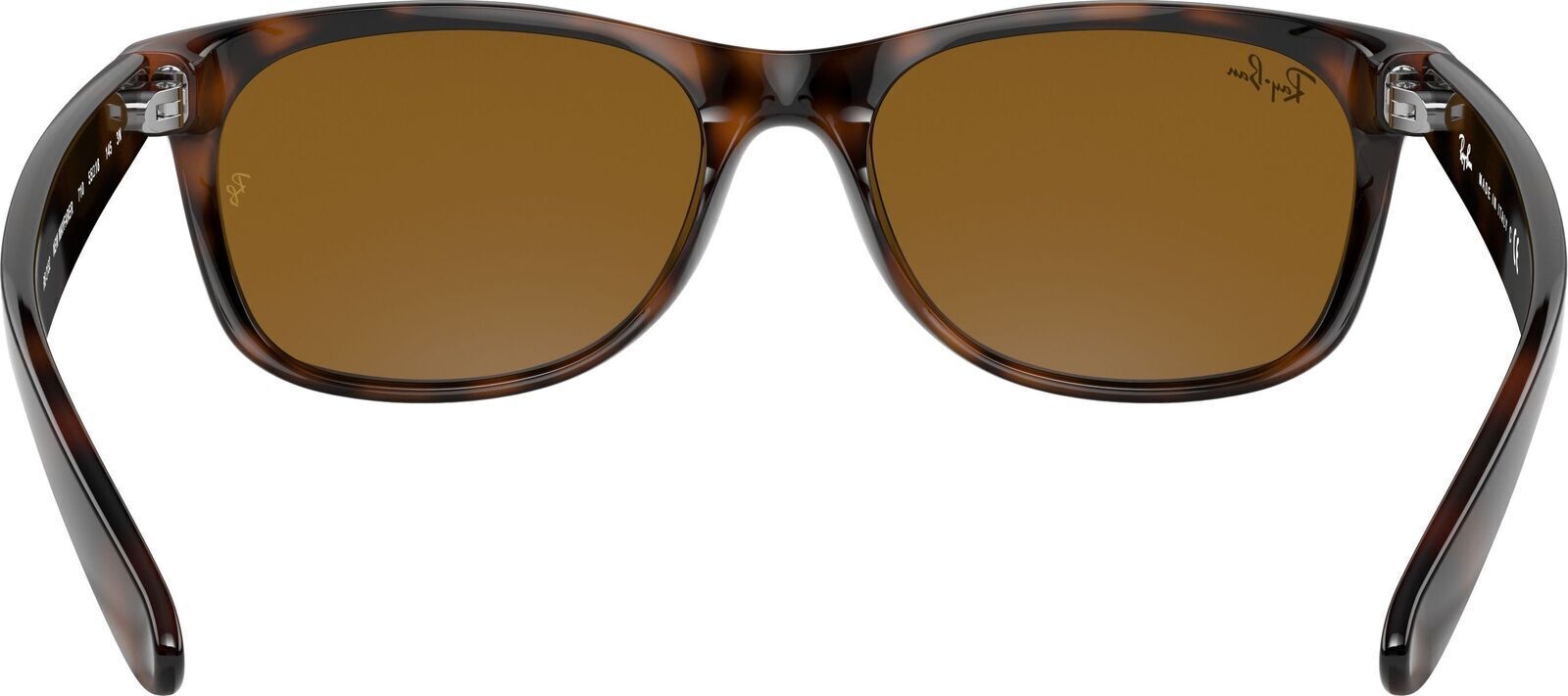 Ray-Ban New Wayfarer Tortoise 55 mm Brown Classic B-15 Sunglasses RB2132 710 55