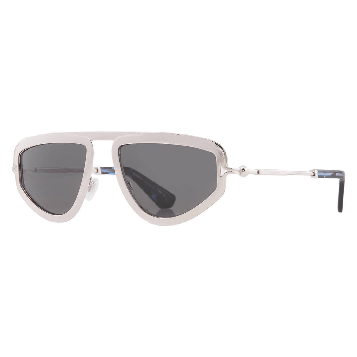 Burberry Dark Grey Irregular Men’s Sunglasses BE3150 100587 56 BE3150 100587 56