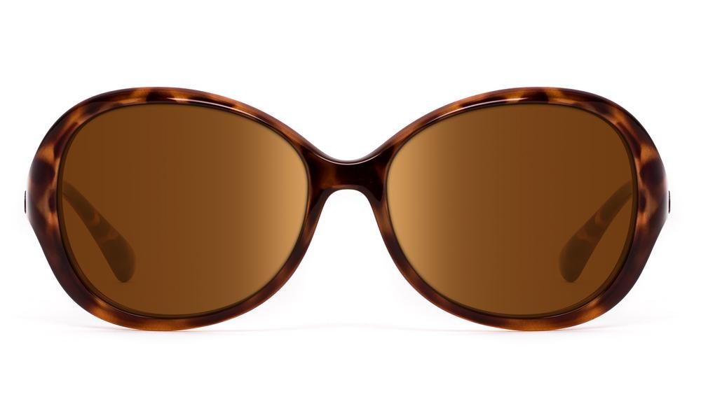 New Onos Dauphine Amber Polycarbonate Lens Tortoise sunglasse