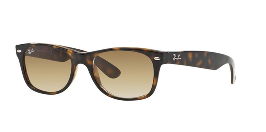 Ray Ban New Wayfarer Classic Sunglasses – Havana Brown – B-15 Lens – RB2132 710