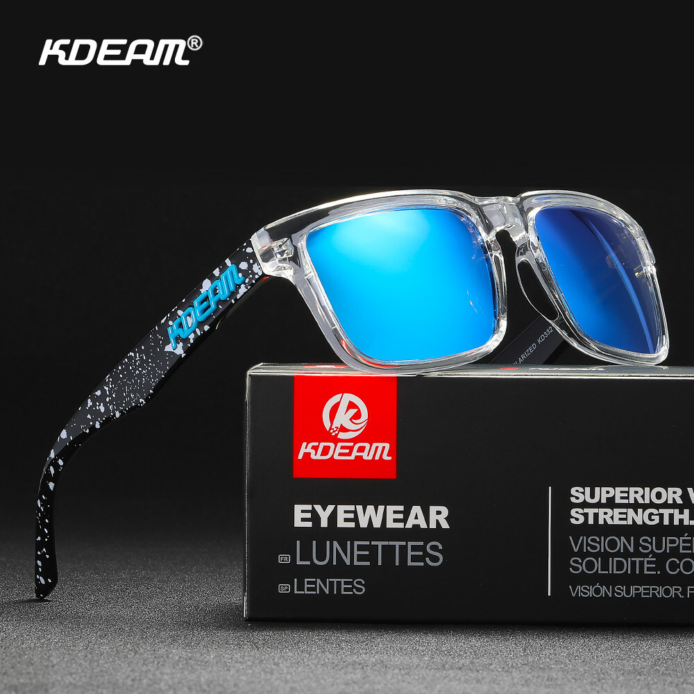 KDEAM Polarized Sports Sunglasses for Men/Women Cycling Fishing Driving Glasses