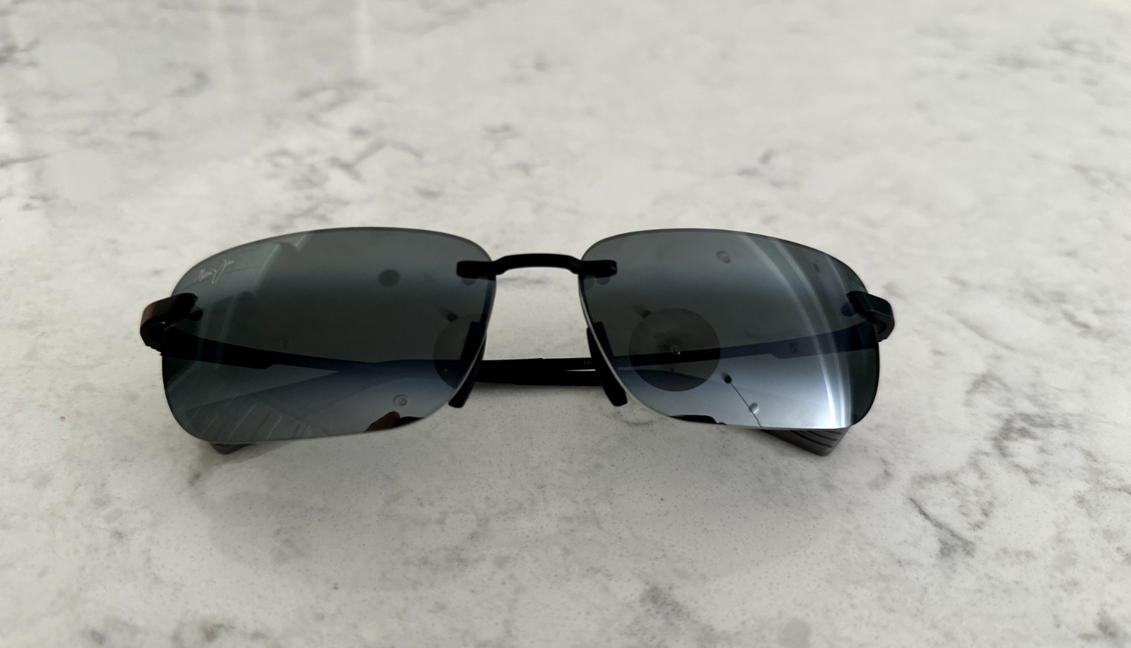 Maui Jim Lanakila PolarizedPlus2 Sunglasses – Black Titanium Frame w Grey Lenses