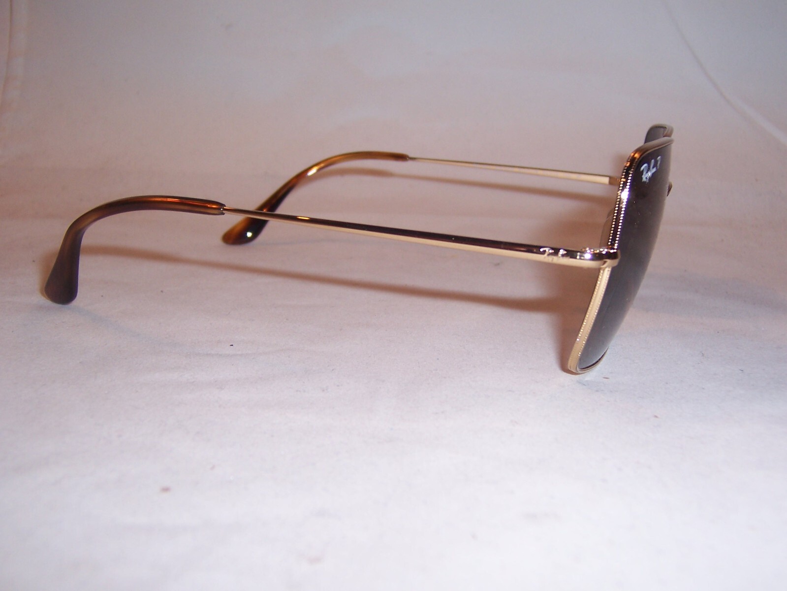 New RAY BAN Sunglasses RB 1971 914778 GOLD/BLUE GREY POLARIZD 54mm AUTHENTIC