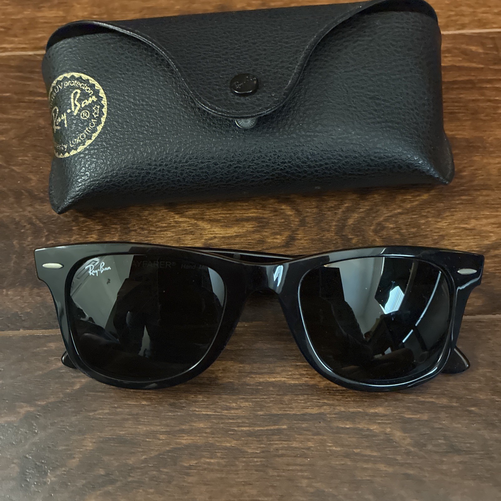 Ray-Ban Wayfarer Ease RB4340 Sunglasses – Gloss Black