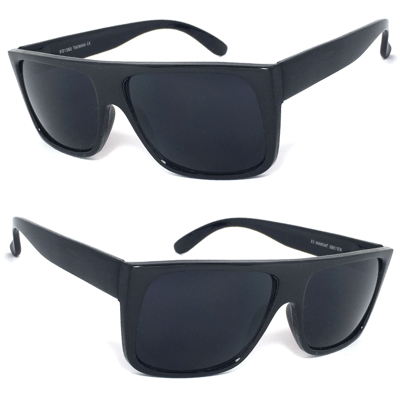 Classic Old School Eazy E Flat GANGSTER CHOLO Sunglasses Super Dark UV Protect
