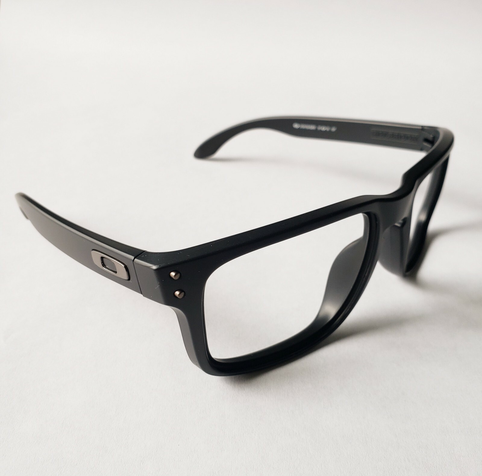 Oakley Holbrook Matte Black Gunmetal Icons Replacement Frame Only Authentic