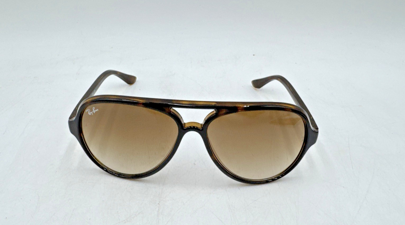 Ray-Ban RB4125 710/51 Aviator Sunglasses – Matte Havana
