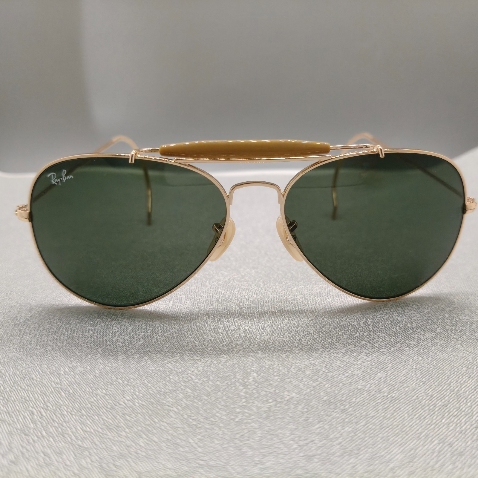 MEN GREEN RB3030 RAY-BAN OUTDOORSMAN SUNGLASSES NED-6258