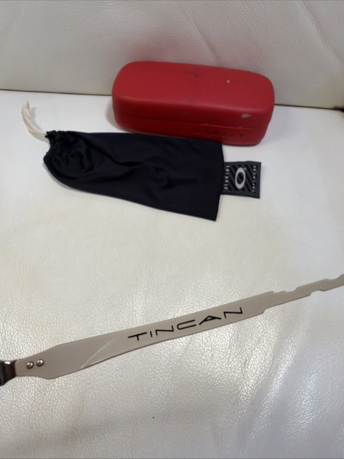Oakley Tincan Polarized Sunglasses AS SEEN SEE PHOTOS AND DETAILS