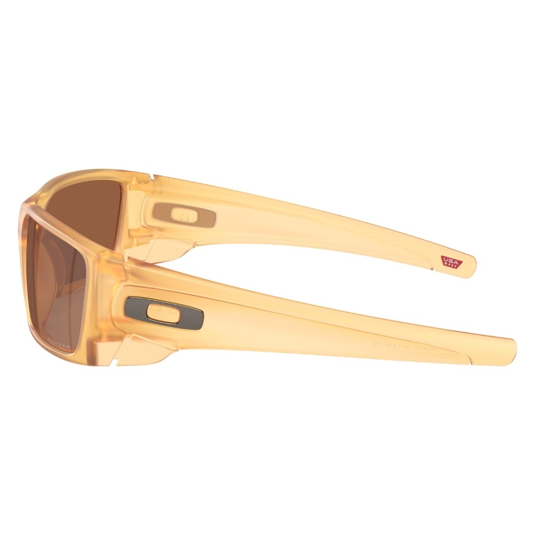 Oakley OO9096-N160 Sunglasses Fuel Cell Matte Trans Light Curry/Prizm Tungsten