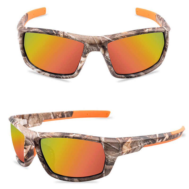 Camouflage Polarized Sunglasses Men Outdoor Sports Fishing Cycling Driving UV400