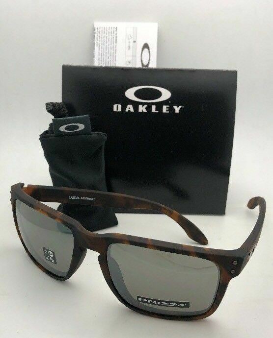 OAKLEY Sunglasses HOLBROOK XL OO9417-0259 Brown Tortoise w/ PRIZM Black Iridium