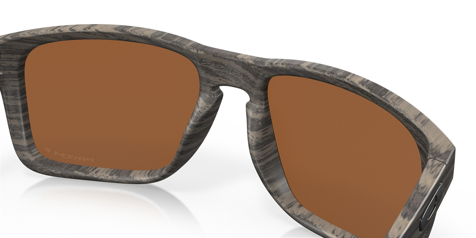 Oakley Holbrook XL Woodgrain/Prizm Tungsten Polarized 59 mm Sunglasses