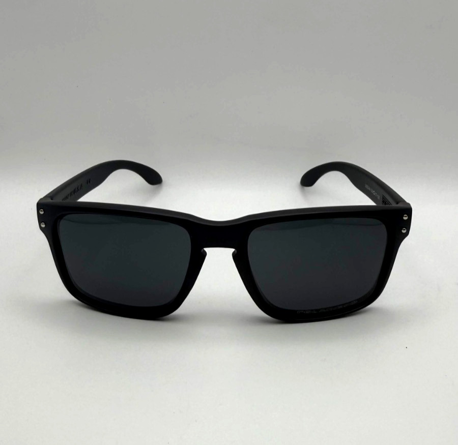 Oakley Holbrook Sunglasses Black Frame Black Lens With Box, Case, & Accessories
