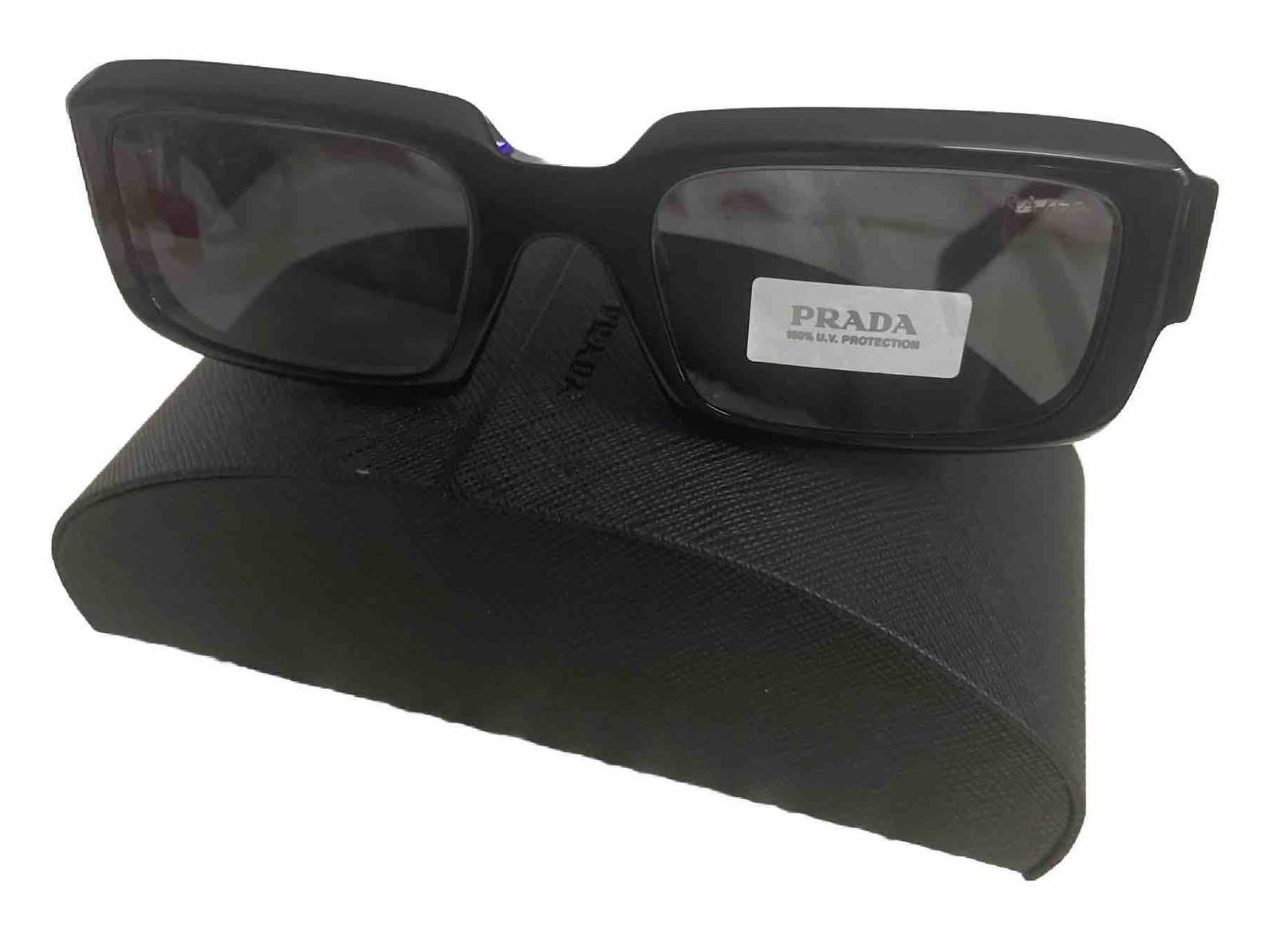 Authentic PRADA SPR 27Z 54021 16k-08Z 145 3N Black