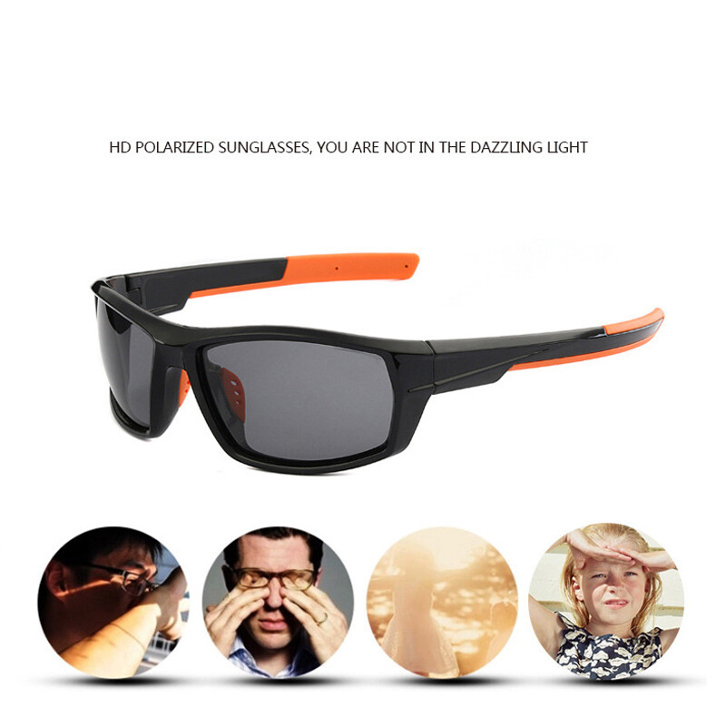 Camouflage Polarized Sunglasses Men Outdoor Sports Fishing Cycling Driving UV400