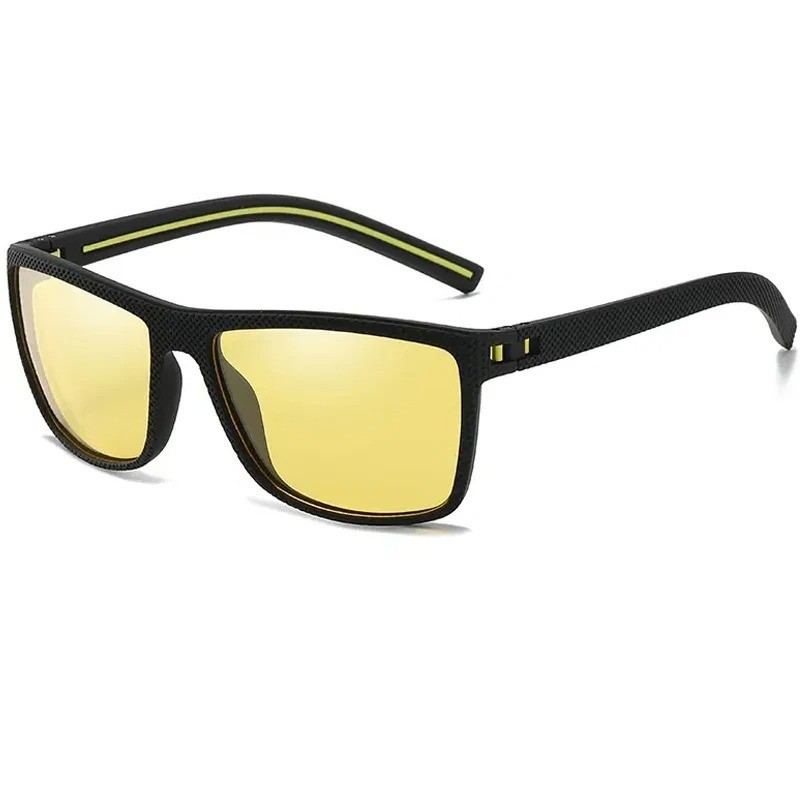 Sunglasses, Square Polarized Sunglasses for Men and Women Lightweight Frame
