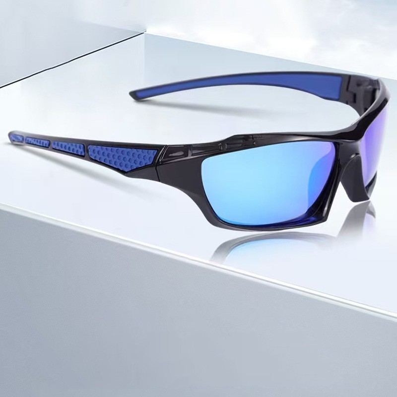 Black Polarized Cycling Sunglasses Outdoor Climbing Skiing Fishing Goggles GIFT