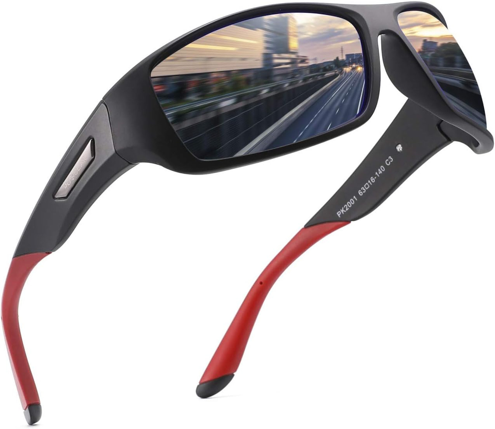Polarized Sports Sunglasses for Men Women Driving Fishing Cycling Running Golf