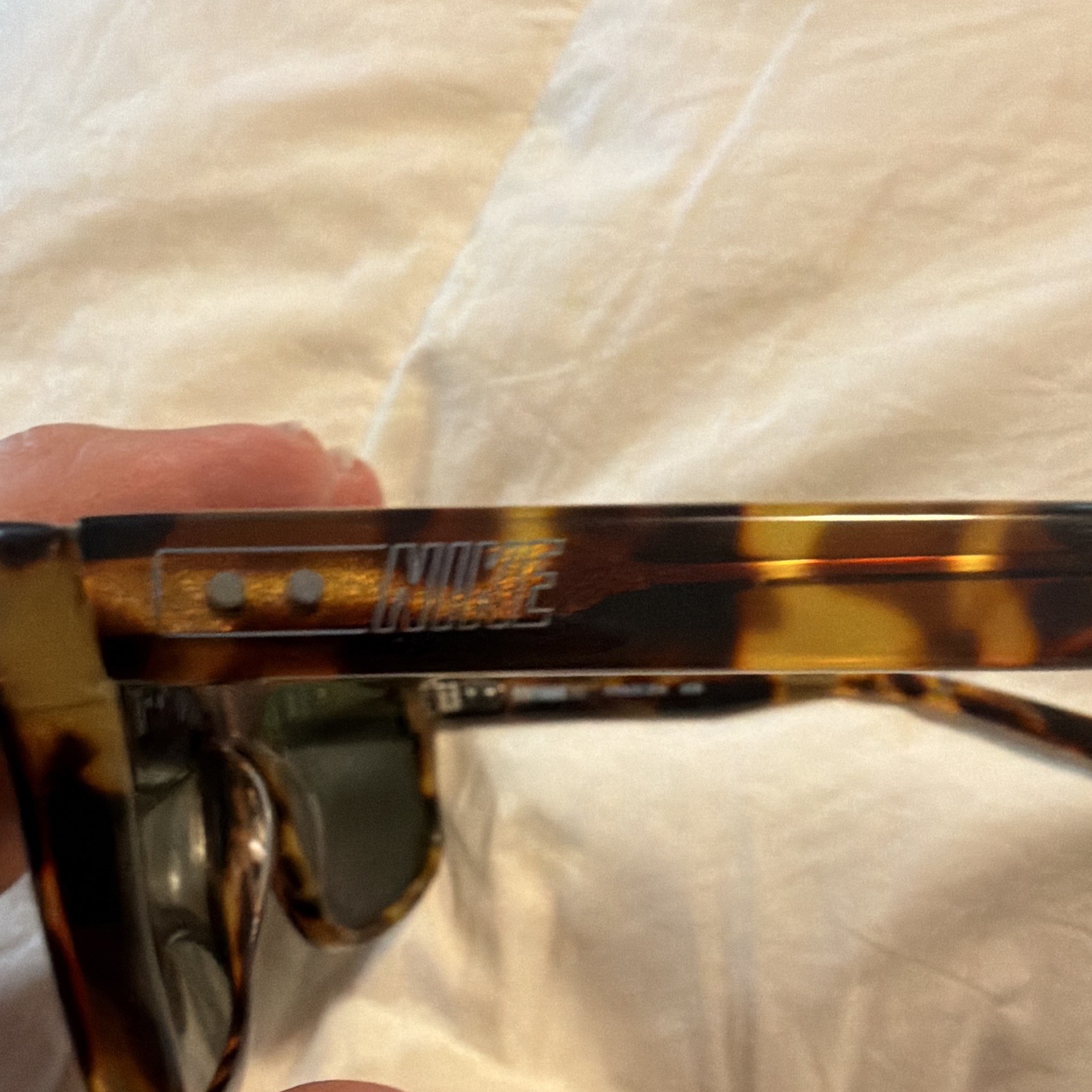 Nike Vintage 80 EV0632 Sunglasses Tortoise Shell Plastic Frame Green