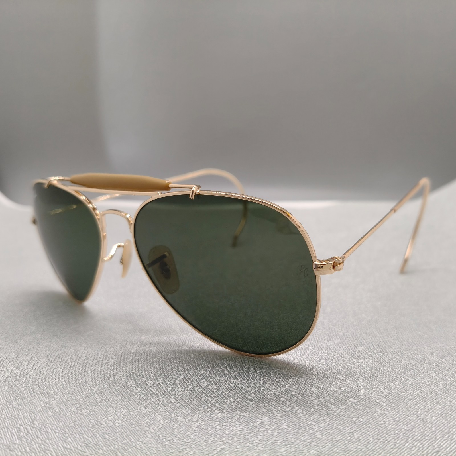 MEN GREEN RB3030 RAY-BAN OUTDOORSMAN SUNGLASSES NED-6258