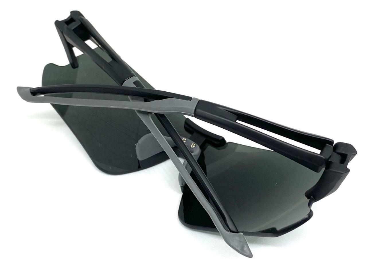 Men Sleek WRAP AROUND CYCLING GOLF FISHING RUNNING SUN GLASSES Lightweight Frame