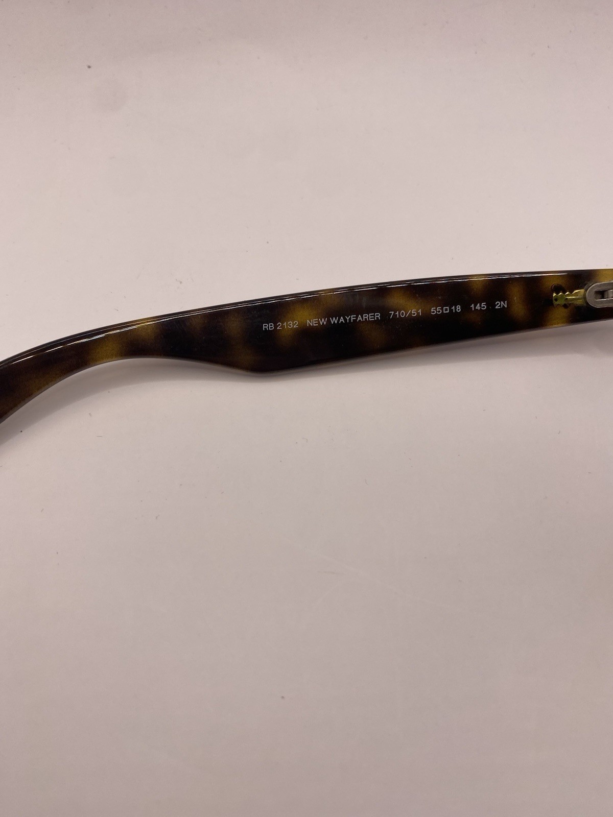 Ray-Ban New Wayfarer Classic RB2132 Tortoise Sunglasses 55mm