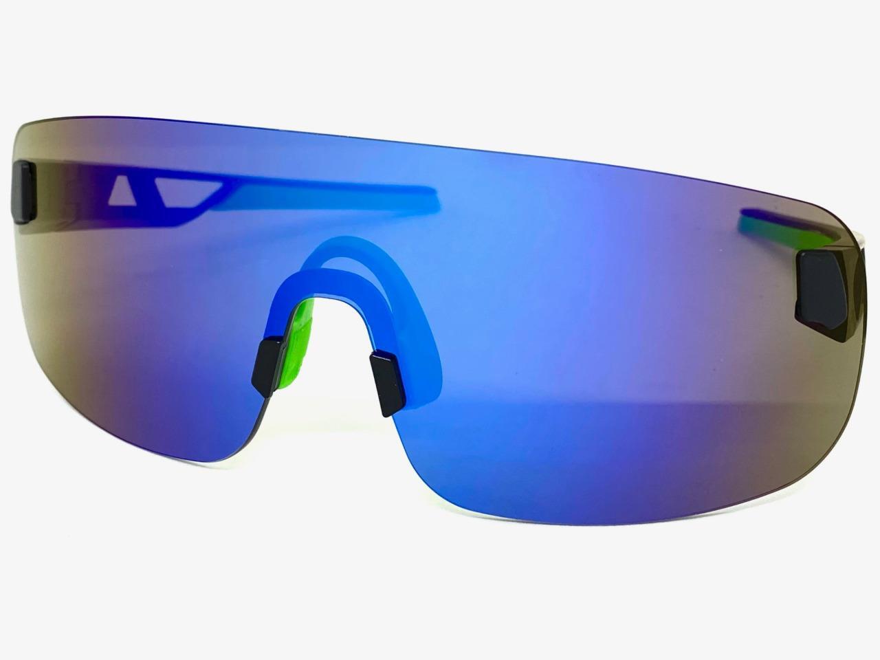 SPORTY WRAP AROUND Biker Cycling Shield SUNGLASSES Lightweight Flexible Frame C2