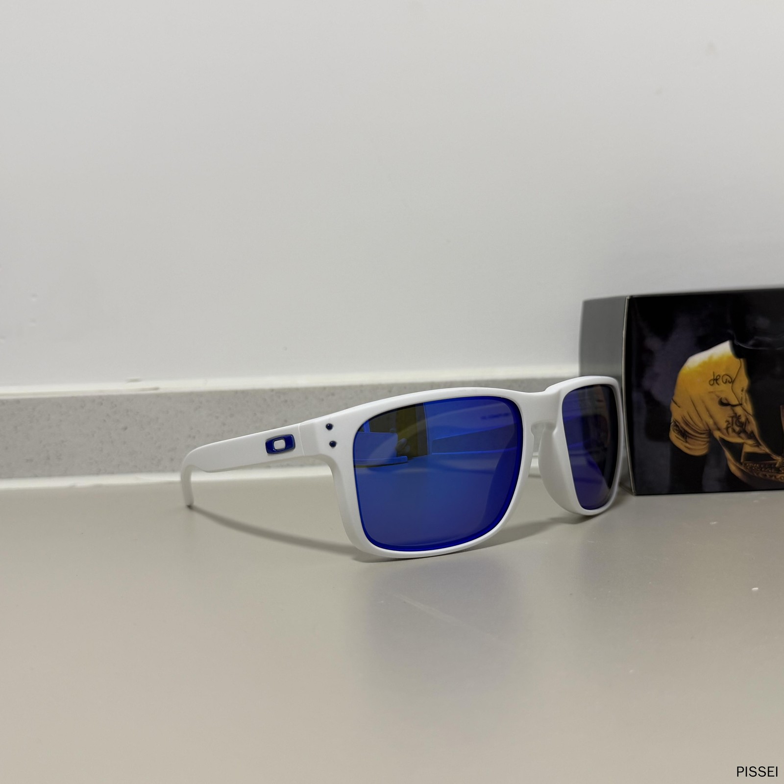 Oakley HOLBROOK PRIZM XXL OO9487 White Frame Dark Blue Lens SunglassesIN BOX