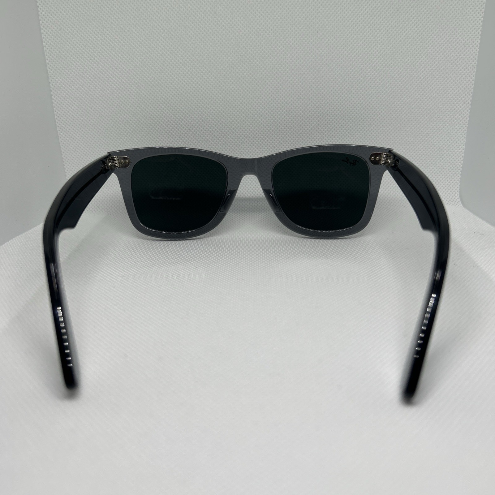 Ray-Ban Wayfarer Classic Sunglasses RB 2140 6773/R5 Transparent Gray 50mm w/case