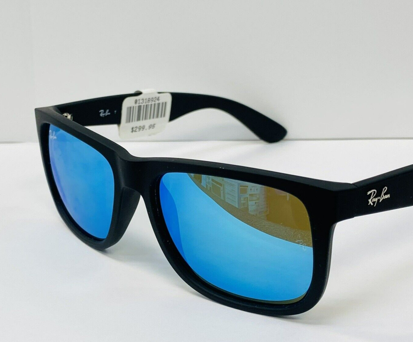 Ray Ban Justin Color Mix Blue Mirror 54 mm Sunglasses RB4165 622/55 54-16