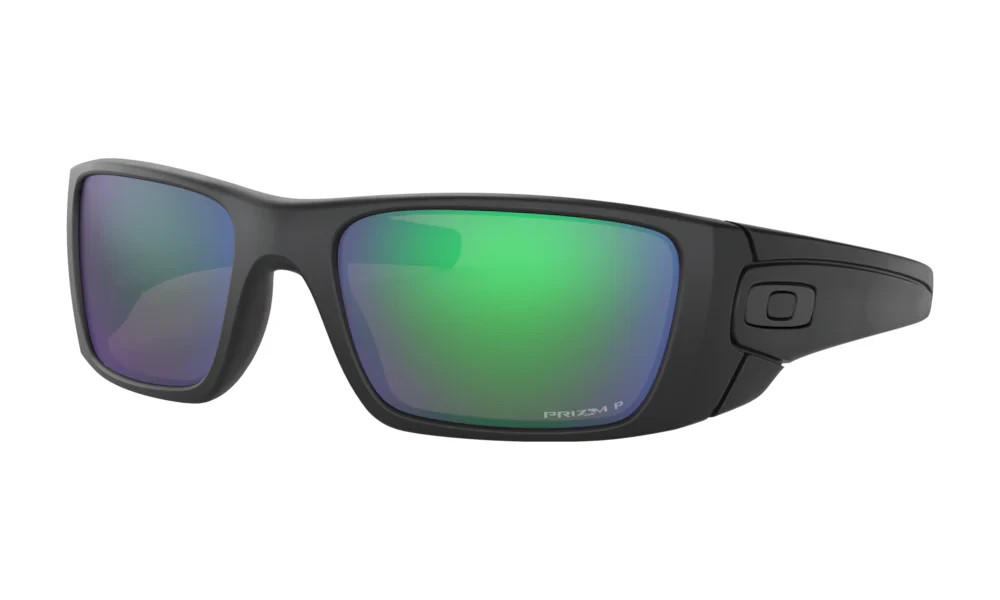 Oakley OO9096-J6 Fuel Cell Sunglasses Matte Black Prizm Marritime Polarized Lens